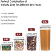 Airtight Food Storage Container Set for Kitchen & Pantry Organization (4 pcs)